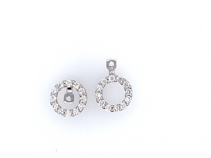 Convertible Diamond Earring Jackets 150341 Earrings from Sanders